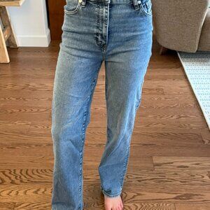 Frame Le sleep straight jean 26